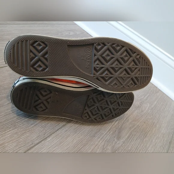 Converse Men's 9.5 Chuck 70 Gore-Tex GTX Orange Waterproof High Top Sneakers EUC - Picture 7 of 10